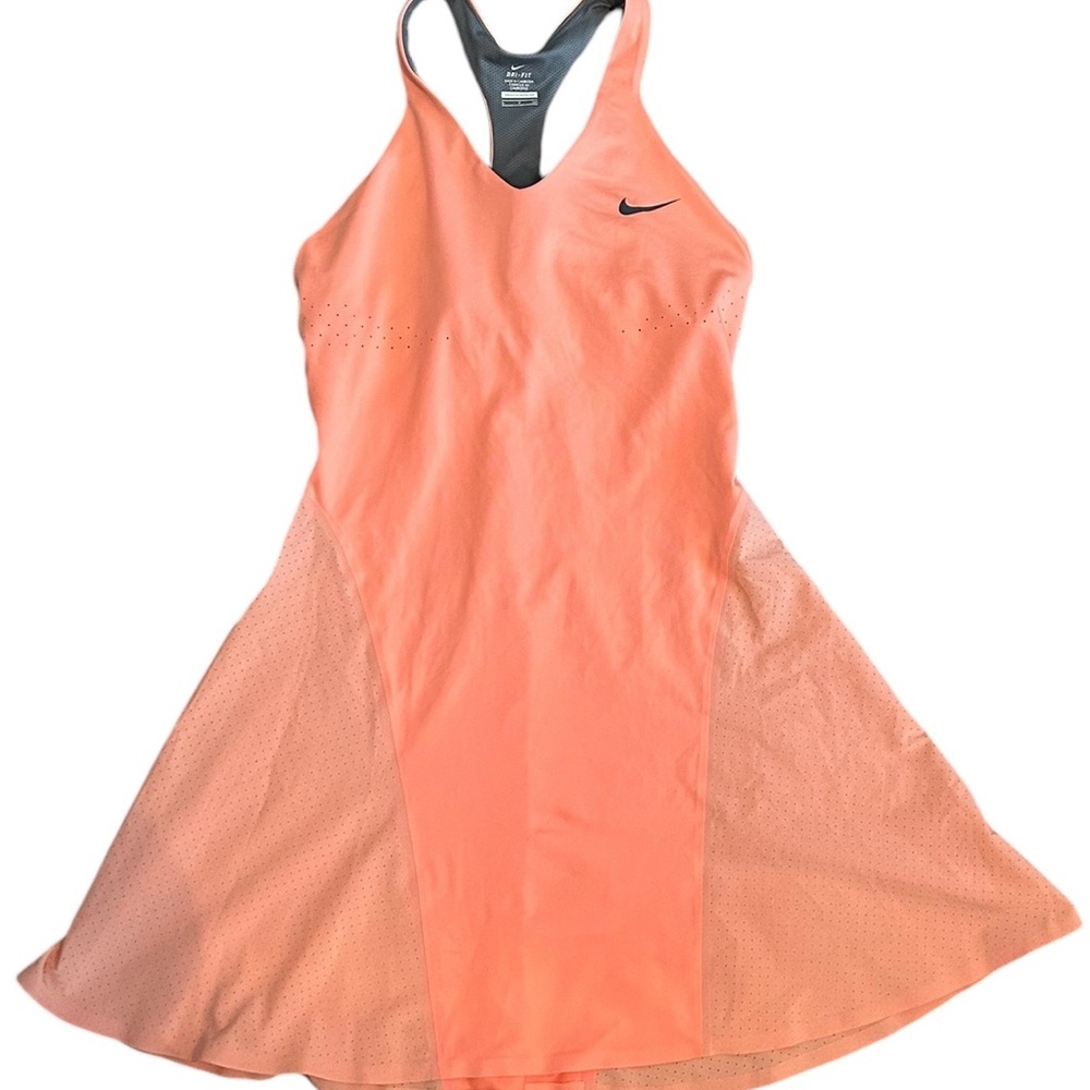 Nike Maria Sharapova Salmon Pink Tennis Dress Size Small